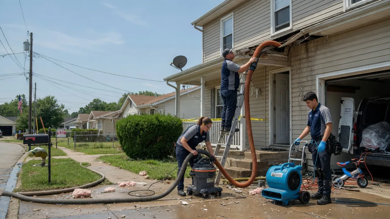 Water Damage Restoration in New Columbia, PA near me